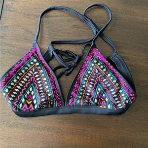 Multi color/patterned bikini top